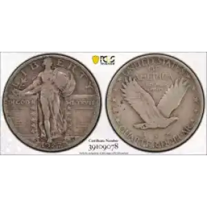 Quarter Dollars---Standing Liberty (3)