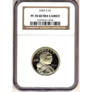 Sacagawea 2000-2017 - Brass Dollar (3)