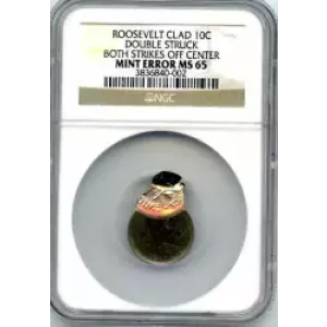 Dimes---Roosevelt 1965-Present-Copper-Nickel- 1 Dime (3)