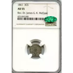 Silver Three Cent Pieces Trimes-1851-1873 (3)