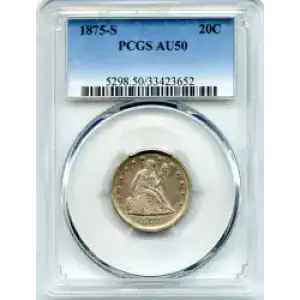 Twenty Cent Pieces-Liberty Seated 1875-1878 (3)