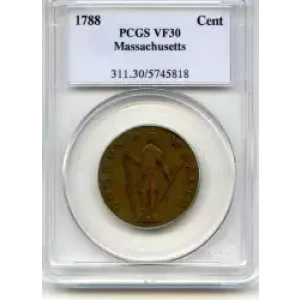 Post Colonial Issues -Massachusetts-Unofficial Coppers 1776 (3)