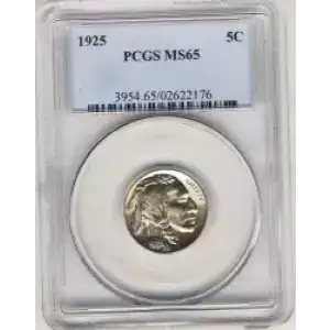 Nickel Five Cent Pieces-Indian Head or Buffalo (3)