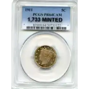 Nickel Five Cent Pieces-Liberty Head 1883-1913 (3)