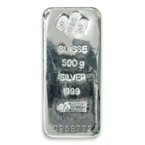 500g PAMP Silver Bar (2)