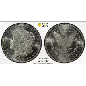 1878 7TF $1 Reverse of 1878 (2)