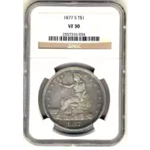 Trade Dollars---Trade Dollars 1873-1885 -Silver- 1 Dollar (3)