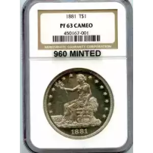 Trade Dollars---Trade Dollars 1873-1885 -Silver- 1 Dollar (3)