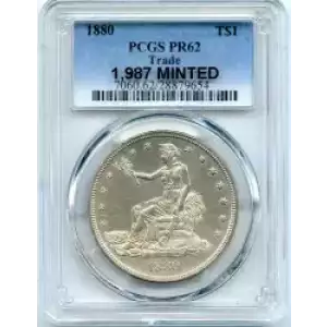 Trade Dollars---Trade Dollars 1873-1885 -Silver- 1 Dollar (3)