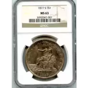 Trade Dollars---Trade Dollars 1873-1885 -Silver- 1 Dollar (3)