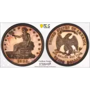 Trade Dollars---Trade Dollars 1873-1885 -Silver- 1 Dollar (3)