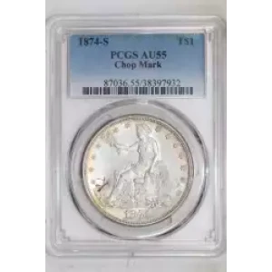 Trade Dollars---Trade Dollars 1873-1885 -Silver- 1 Dollar