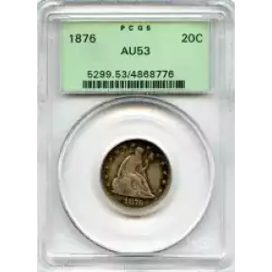 Twenty Cent Pieces-Liberty Seated 1875-1878 (3)