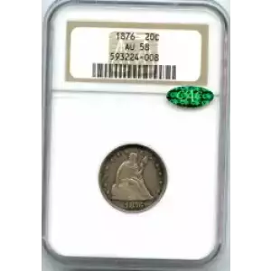 Twenty Cent Pieces-Liberty Seated 1875-1878 (3)