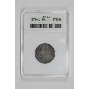 Twenty Cent Pieces-Liberty Seated 1875-1878